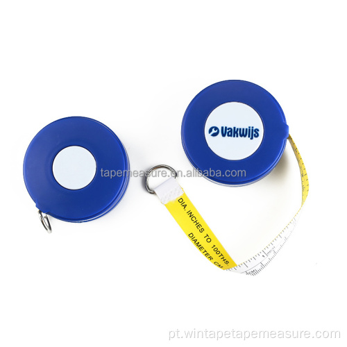 Construction Tools Best Selling Products Fiberglass Auto Retractable Branded Logo 2 Meters Tree Diameter 100ths Tape Measure